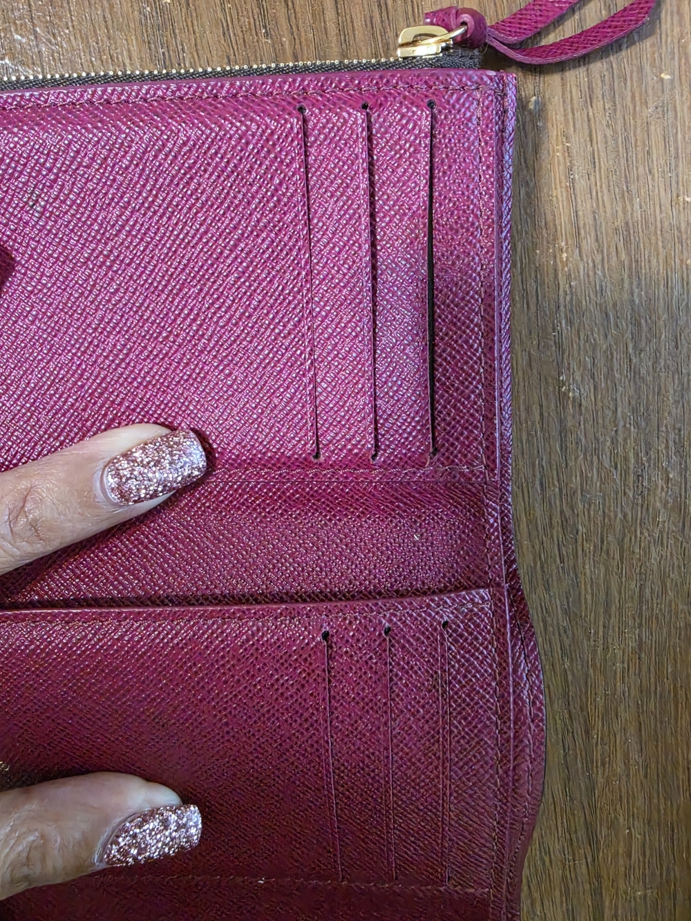 Louis Vuitton Monogram Compact Envelope Wallet in Brown with Gold Hardware - Picture 7 of 8
